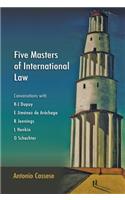 Five Masters of International Law