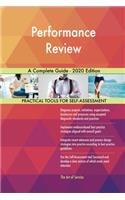 Performance Review A Complete Guide - 2020 Edition