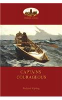 Captains Courageous: With All 21original Illustrations by I. W. Taber(English)