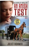 Amish Test (Large Print)