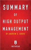 Summary of High Output Management