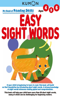 Kumon My Bk of Reading Skills: Easy Sight Words: Easy Sight Words