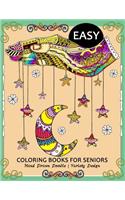 Easy Coloring Book For Seniors
