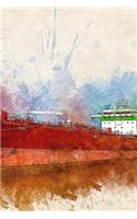 Ship In Watercolour Notebook