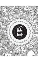 Notebook: : Journal Notebook Diary (4 inside patterns): Lined, Dot Grid, Line Grid, Blank No Lined, Total 120 pages, (8.5" x 11"), ( Leave Drawing of Line Cov