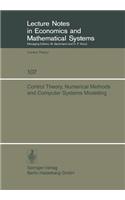 Control Theory, Numerical Methods and Computer Systems Modelling