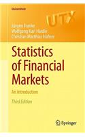 Statistics of Financial Markets