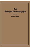 Das Deutsche Beamtengesetz (DBG)