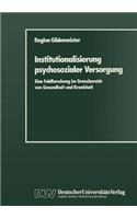 Institutionalisierung Psychosozialer Versorgung