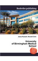 University of Birmingham Medical School: (English)