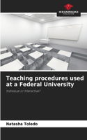 Teaching procedures used at a Federal University