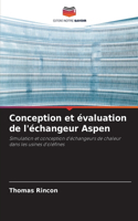 Conception et évaluation de l'échangeur Aspen