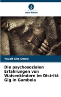 Die psychosozialen Erfahrungen von Waisenkindern im Distrikt Gig in Gambela