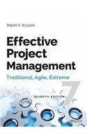 Effective Project Management: Traditional, Agile, Extreme, 7Th Ed