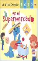El dinosaurio Toto en el supermercado