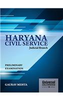 Haryana Civil Service (Judicial Branch) Preliminary Examination