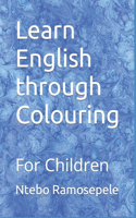 Learn English through Colouring