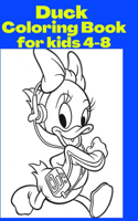 Duck Coloring Book for kids 4-8