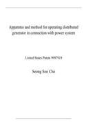 Apparatus and method for operating distributed generator in connection with power system