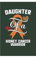 Daughter Of A Kidney Cancer Warrior: Kidney Cancer Awareness Leopard Buffalo Plaid Family Gift