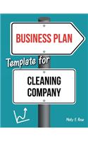 Business Plan Template For Cleaning Company