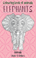 Colouring Book of Animals - Animals - Under 10 Dollars - Elephants