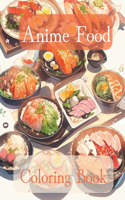 Anime Food Coloring Book