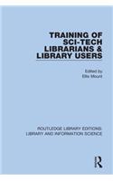 Training of Sci-Tech Librarians & Library Users