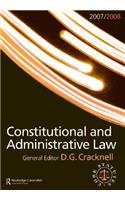 Constitutional and Administrative Law 2007-2008