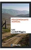 Policewoman's manual