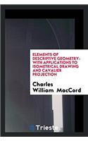 Elements of Descriptive Geometry