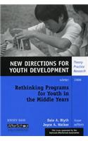 Rethinking Programs for Youth in the Middle Years