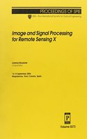 Image and Signal Processing for Remote Sensing X