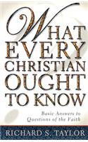 What Every Christian Ought to Know