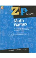 Zip Around Math Games, Middle Grades: Ready-To-Use, Interactive Activities to Practice Problem Solving