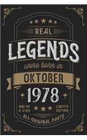 Real Legends were born in Oktober 1978