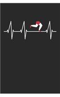 Heartbeat Running Notebook - Running Training Journal - Gift for Runner - Running Diary