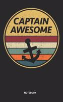 Captain Awesome Notebook