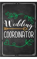 Wedding Coordinator: Blank Lined Notebook for Writing/120 pages/6x9
