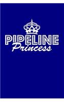 Pipeline Princess: Blank Lined Journal