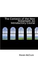 The Contents of the New Testament