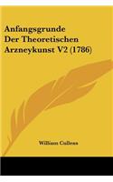 Anfangsgrunde Der Theoretischen Arzneykunst V2 (1786)