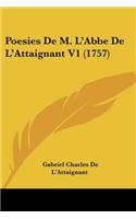 Poesies De M. L'Abbe De L'Attaignant V1 (1757)