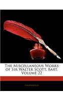 Miscellaneous Works of Sir Walter Scott, Bart, Volume 22