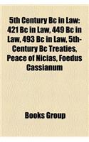 5th Century BC in Law
