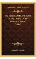 Relation of Lord Byron to the Drama of the Romantic Period (1914)