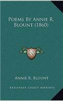 Poems by Annie R. Blount (1860)