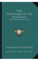 Technique Of Oil Paintings