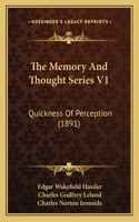 The Memory And Thought Series V1