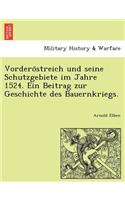 Vordero&#776;streich und seine Schutzgebiete im Jahre 1524. Ein Beitrag zur Geschichte des Bauernkriegs.